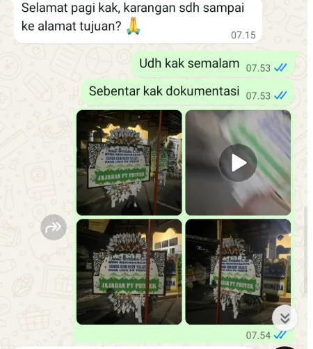 Pengiriman Papan Bunga Selamat Kota Harapan Indah