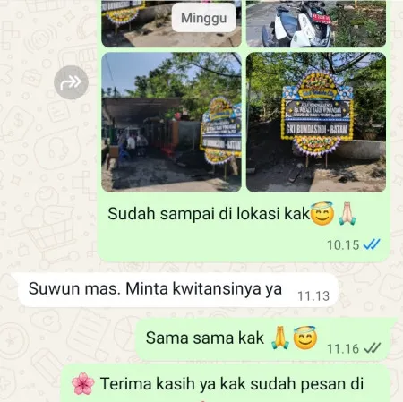 Pengiriman Papan Bunga Duka Kota Harapan Indah