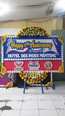 Papan Bunga di Kota Harapan Indah
